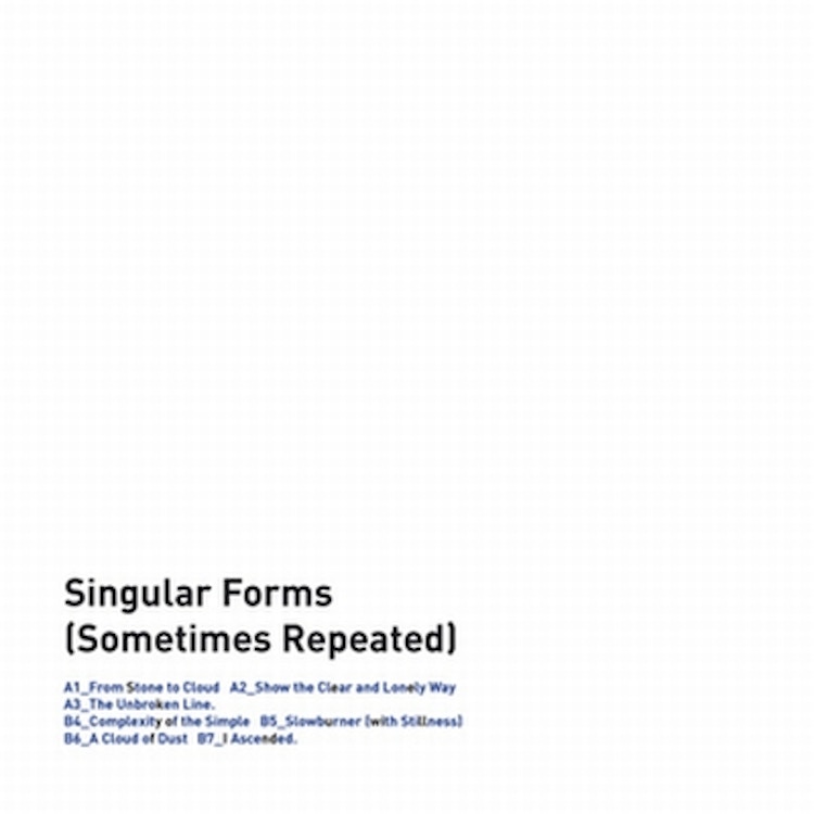 Sylvain Chauveau- Singular Forms (Sometimes Repeated)