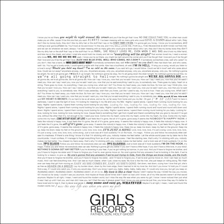 Girls – Father, Son, Holy Ghost