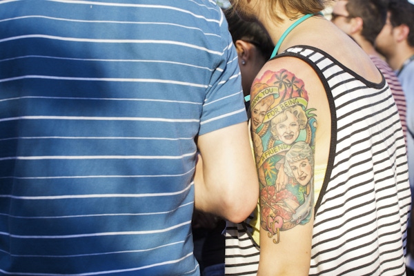 Golden Girls Tattoo at SXSW by Anika Mottershaw