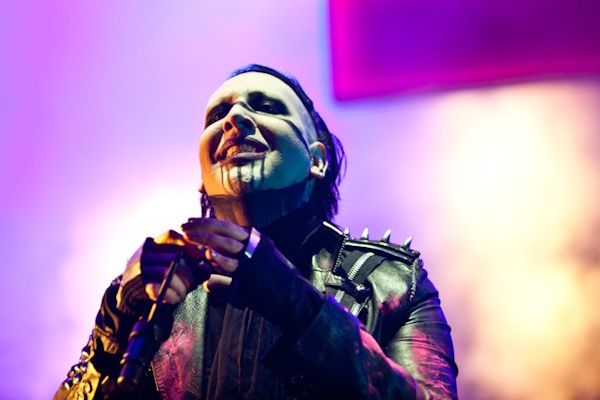 Freakishly good snaps of Marilyn Manson and Rob Zombie in London