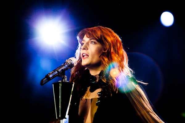 Dazzling shots of Florence + the Machine in London