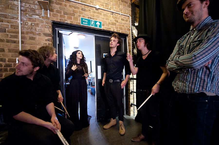 Alex and her band