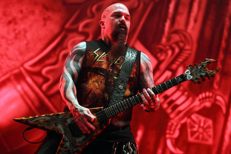 Slayer performing Reign in Blood
