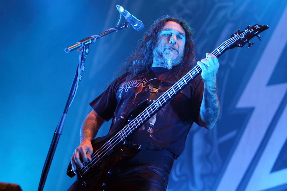Slayer performing Reign in Blood