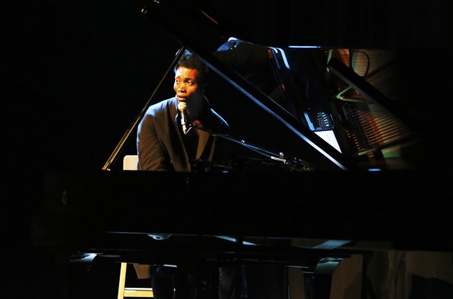 Benjamin Clementine - Purcell Room, London on 12/12/13 | Photo by Eleonora Collini