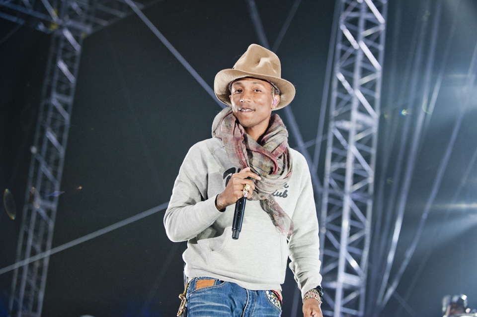 Pharrell Williams - Coachella Festival, Indio 12/04/14