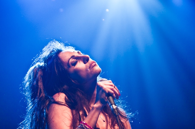 Yasmine Hamdan - CocoRosie - Royal Festival Hall, London 04/08/12