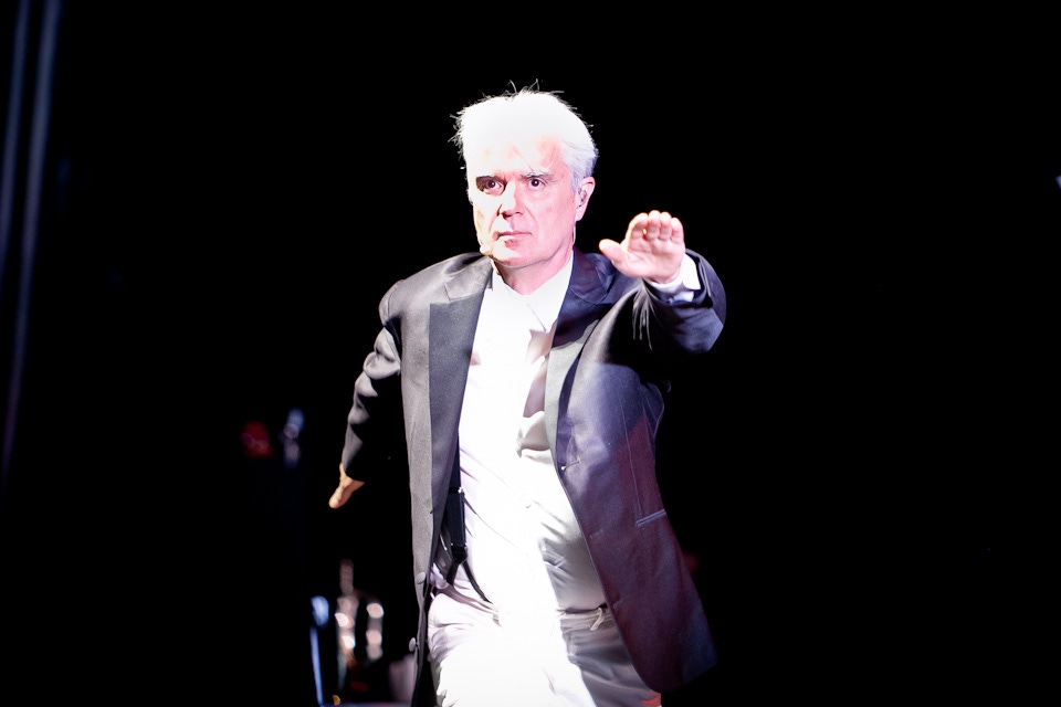 David Byrne and St. Vincent - Williamsburg Park, NYC, 29/09/12