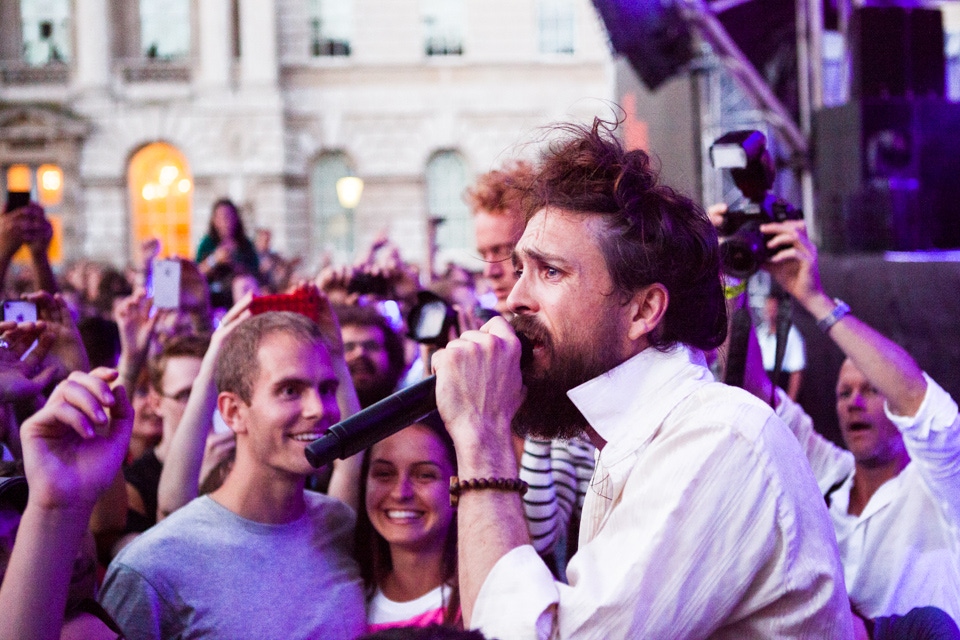 Edward Sharpe and the Magnetic Zeros - Somerset House, London 19/07/13