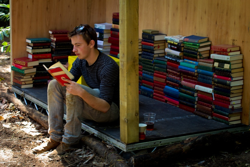 The library in the forest