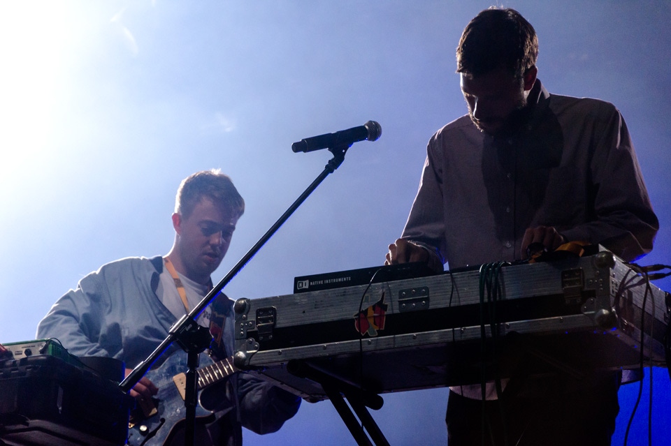 Mount Kimbie bring out their chilled beats to soothe our throbbing heads