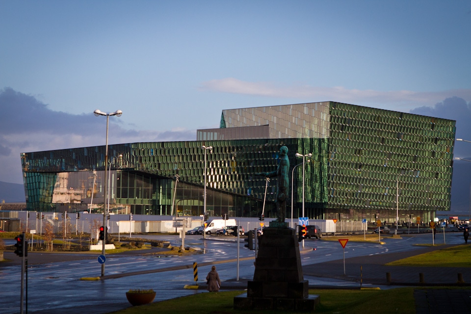 Harpa, the magnificent newly-built concert hall