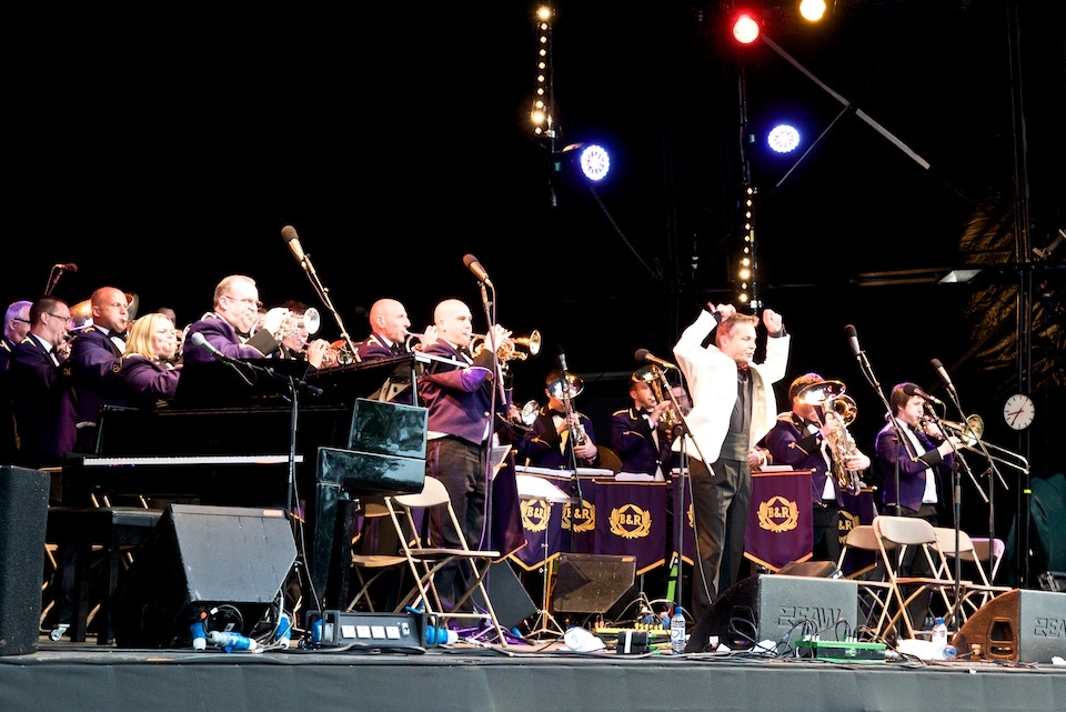 The Brighouse and Rastrick Brass Band.